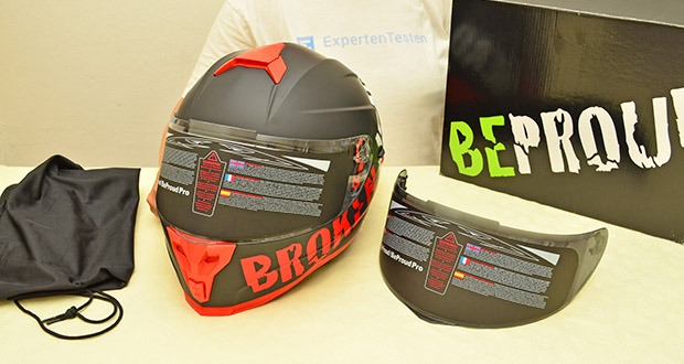 Broken Head Integralhelm BeProud Pro Sport Rot im Test