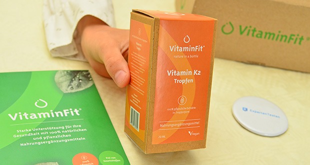 VitaminFit Vitamin K2 MK7 Tropfen im Test