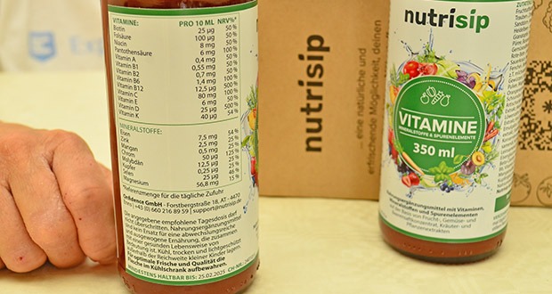 Umfassende Versorgung mit über 75 Zutaten: Nutrisip