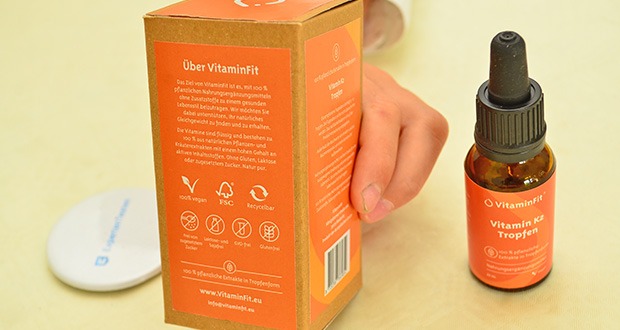 VitaminFit Vitamin K2 MK7 Tropfen im Test