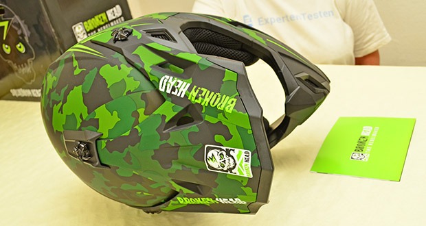 Broken Head Crosshelm Squadron Rebelution Camouflage-Grün im Test