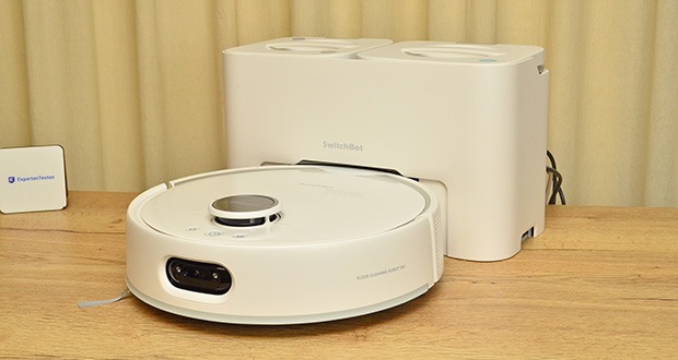 SwitchBot S10 Saugwischroboter mit Absaugstation im Test
